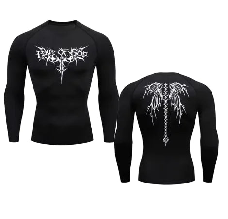 Camisetas de Gimnasio de Secado Rápido con Estampado de Anime